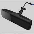 Full screen rear view mirror camera dual lens